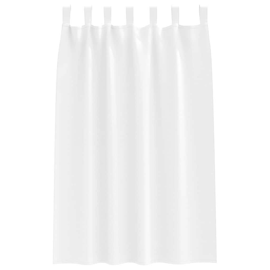 vidaXL Firany blackout z kółkami 2 pcs Czysta Biała 175 x 140 cm