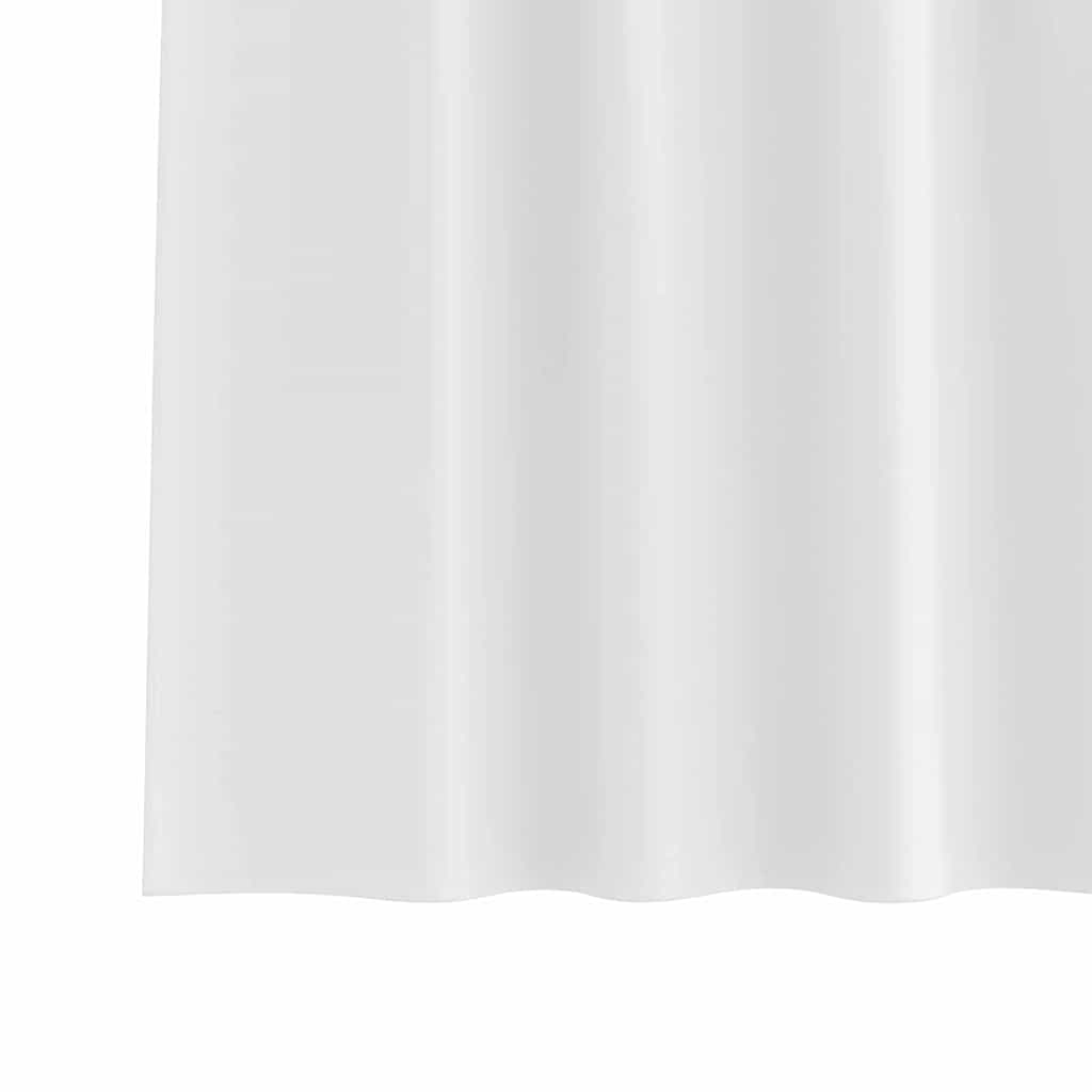 vidaXL Firany blackout z kółkami 2 pcs Czysta Biała 245 x 140 cm