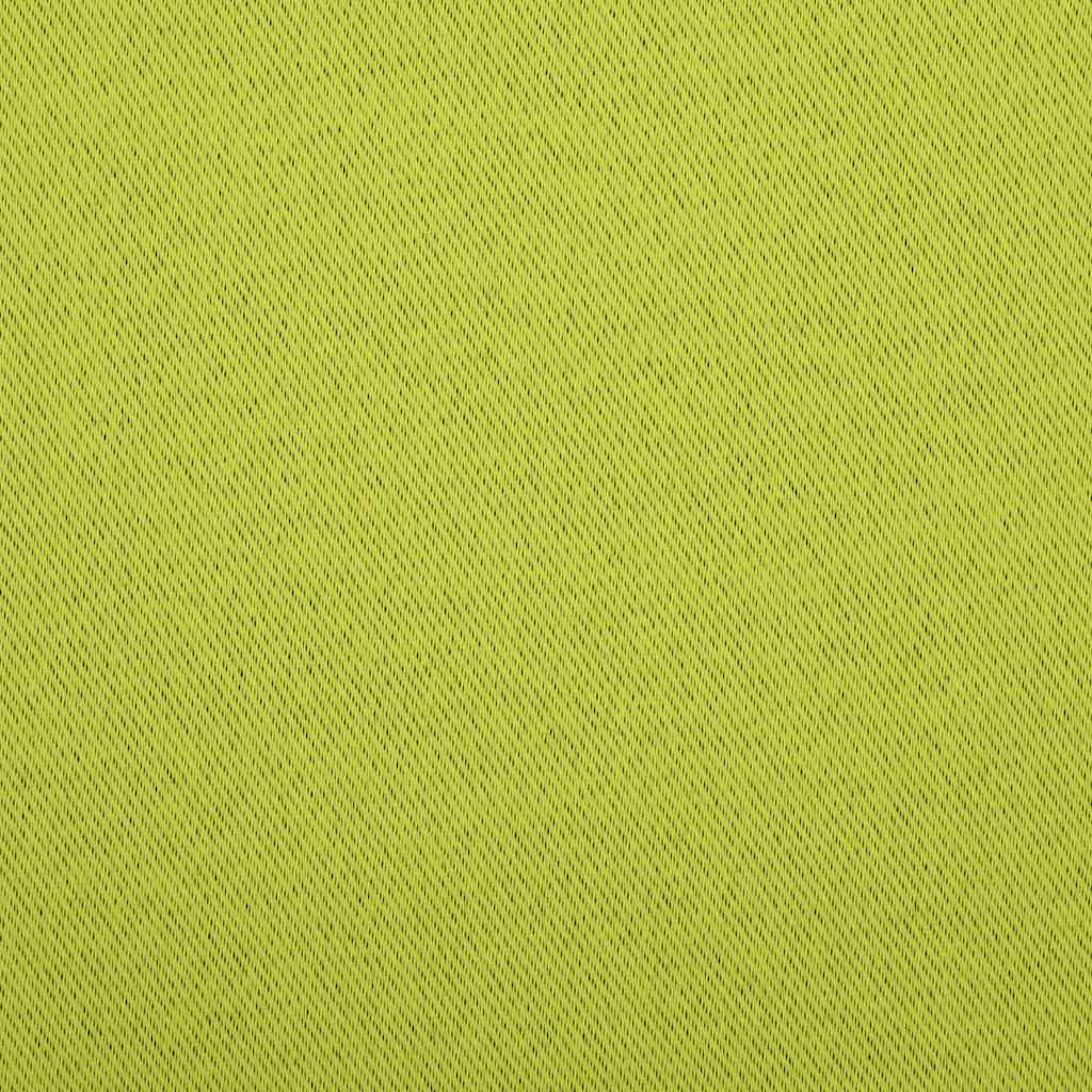 vidaXL Firany blackout z kółkami 2 pcs Zielony 175 x 140 cm Poliester