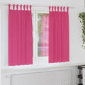 vidaXL Firany blackout z kółkami 2 pcs Jasnoróżowy 175 x 140 cm