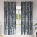 vidaXL Zasłony z weluru 2 pcs Srebrnoszary 245 x 140 cm Aksamit