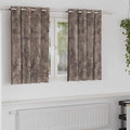vidaXL Zasłony z weluru 2 pcs Cappuccino 140 x 140 cm Aksamit