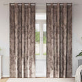 vidaXL Zasłony z weluru 2 pcs Cappuccino 260 x 140 cm Aksamit