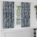 vidaXL Zasłony z weluru 2 pcs Srebrnoszary 175 x 140 cm Aksamit