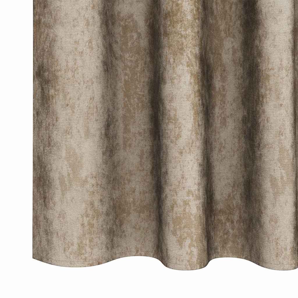 vidaXL Zasłony z weluru 2 pcs szampański 175 x 140 cm Aksamit