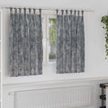 vidaXL Zasłony z weluru z zasłonami 2 pcs Szary 140 x 140 cm Aksamit