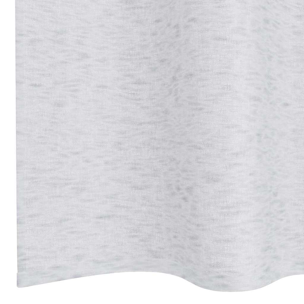 vidaXL Firany Voile 2 pcs Jasnoszary 225 x 140 cm Poliester