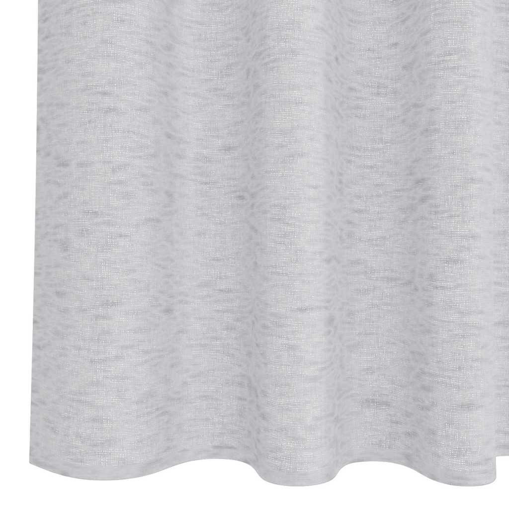 vidaXL Firany Voile 2 pcs Jasnoszary 225 x 140 cm Poliester