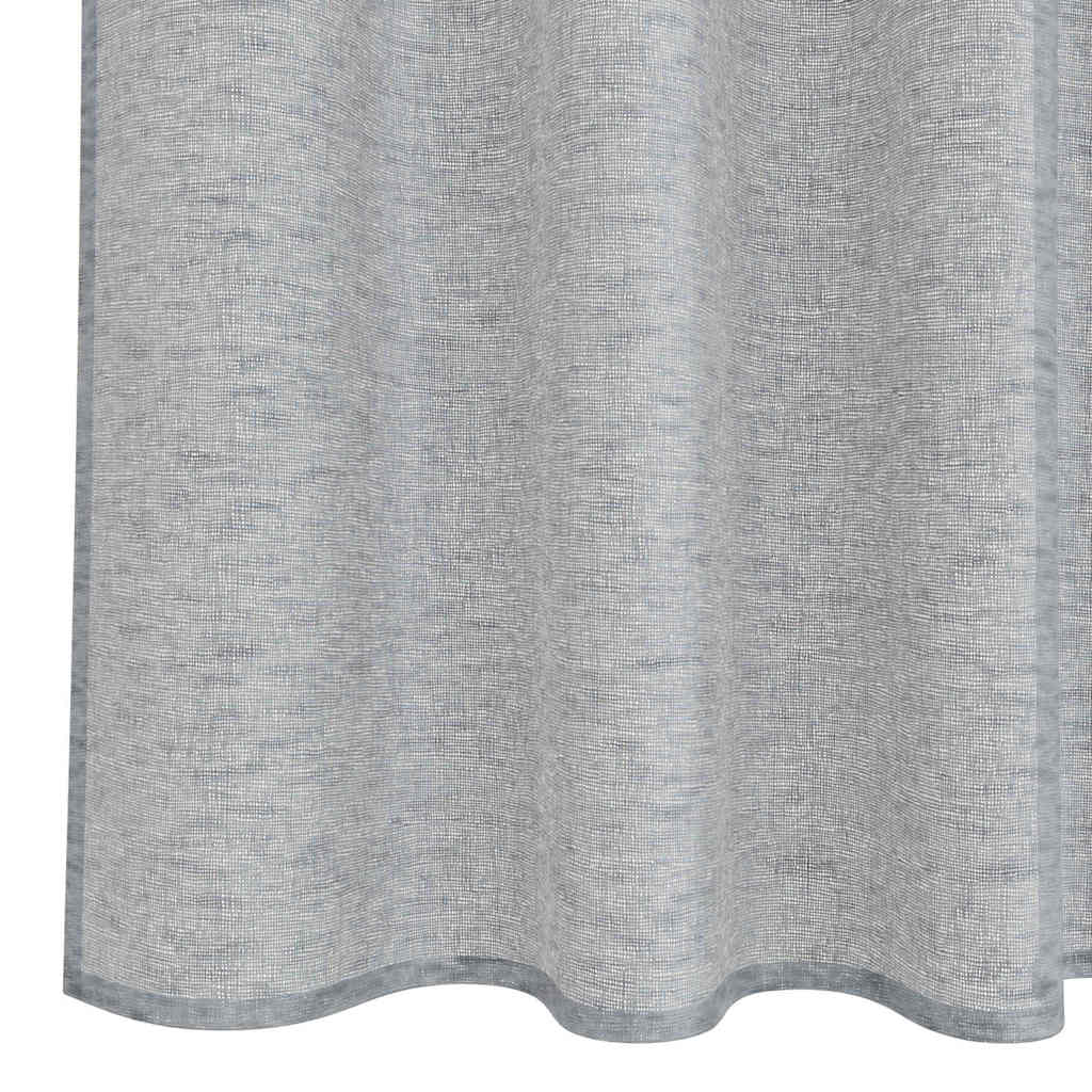 vidaXL Firany Voile 2 pcs Ciemnoszary 140 x 140 cm Poliester
