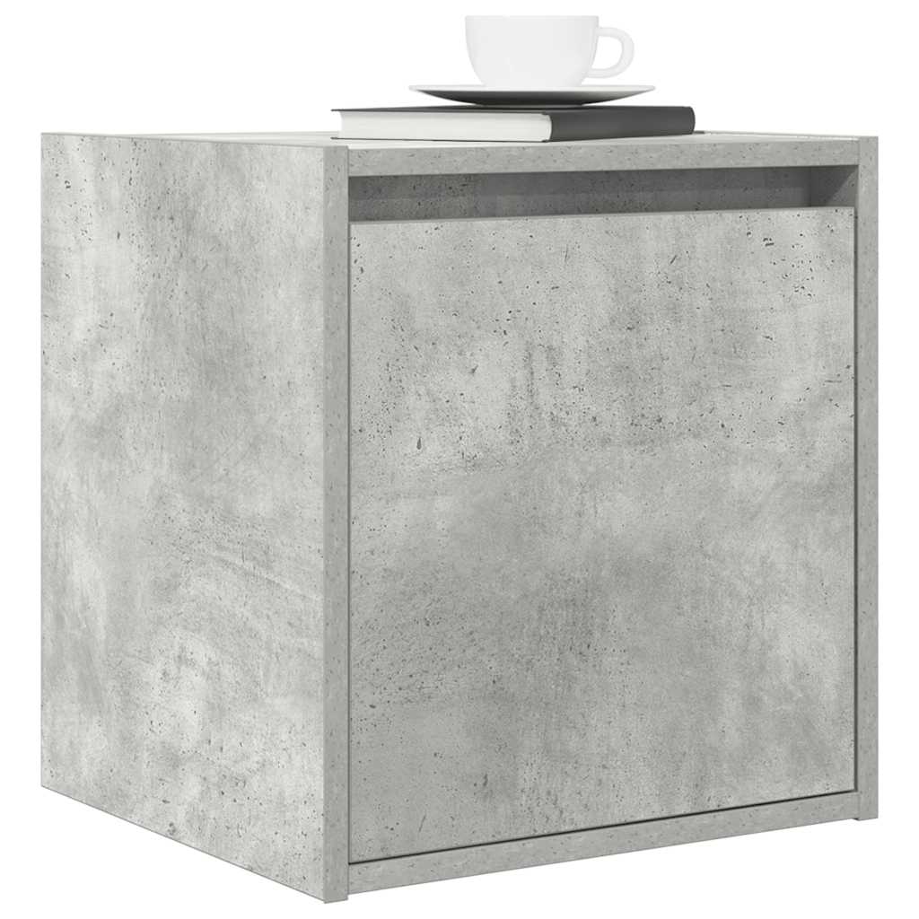 vidaXL Szafka nocna wisząca Betonowa Szara 38x34x40 cm