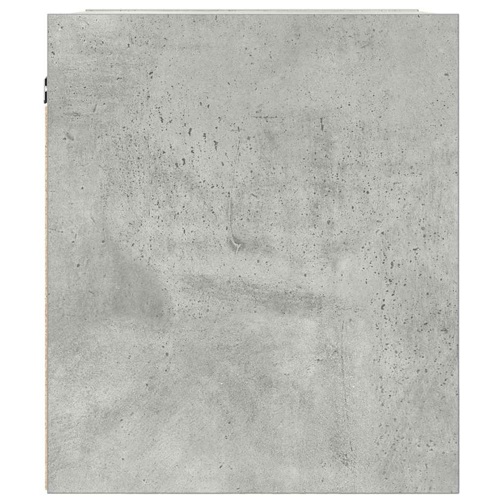 vidaXL Szafka nocna wisząca Betonowa Szara 38x34x40 cm