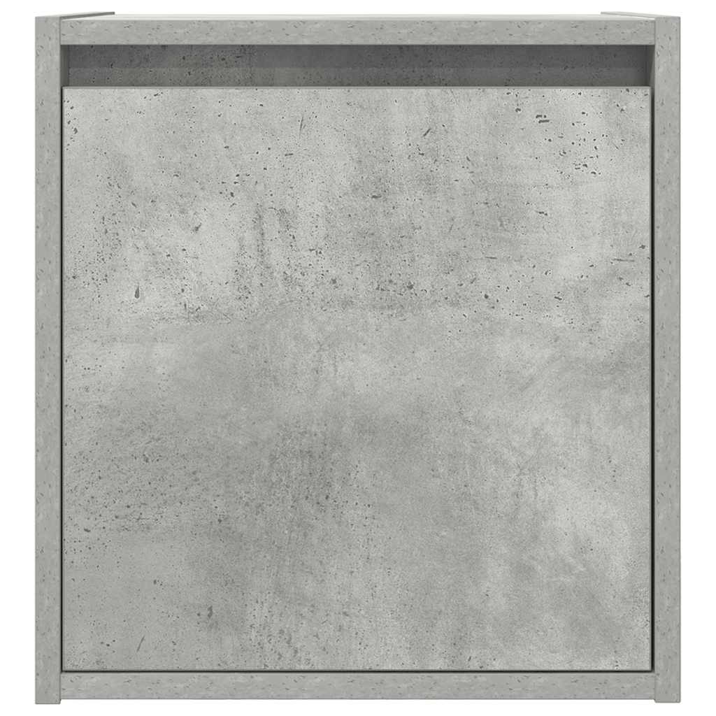 vidaXL Szafki nocne ścienne 2 szt. Betonowy szary 38x34x40 cm