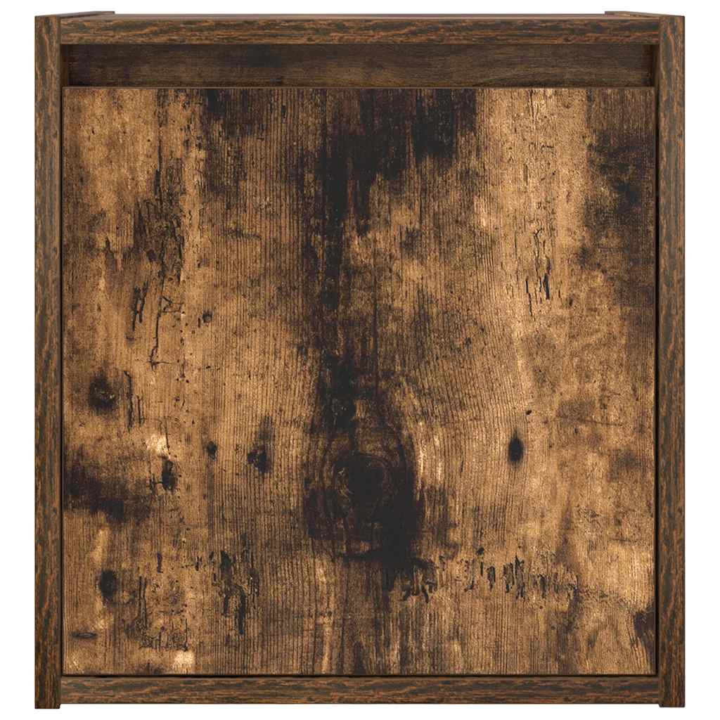 vidaXL Szafka nocna wisząca dąb wędzony 38x34x40 cm