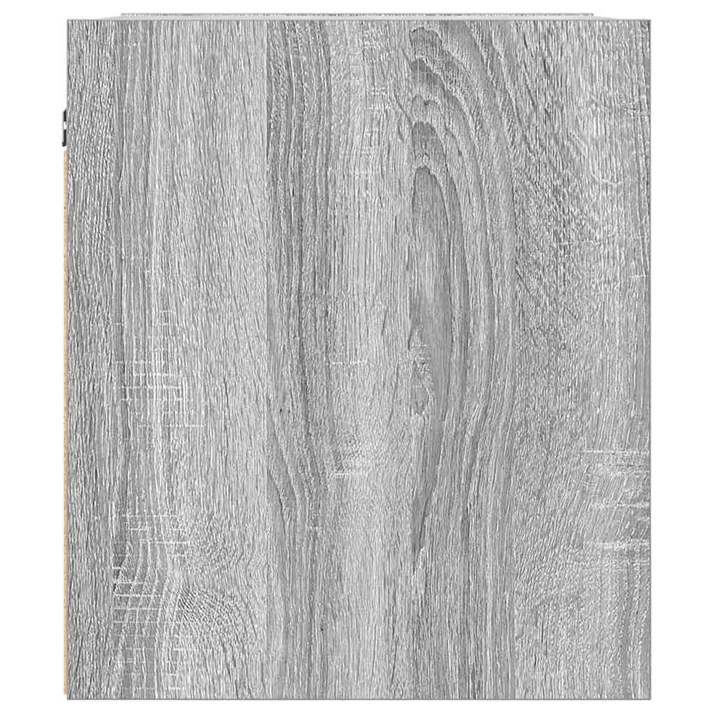 vidaXL Szafka nocna wisząca Szara Sonoma 38x34x40 cm