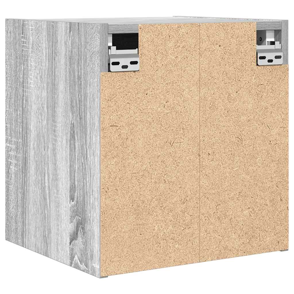 vidaXL Szafka nocna wisząca Szara Sonoma 38x34x40 cm