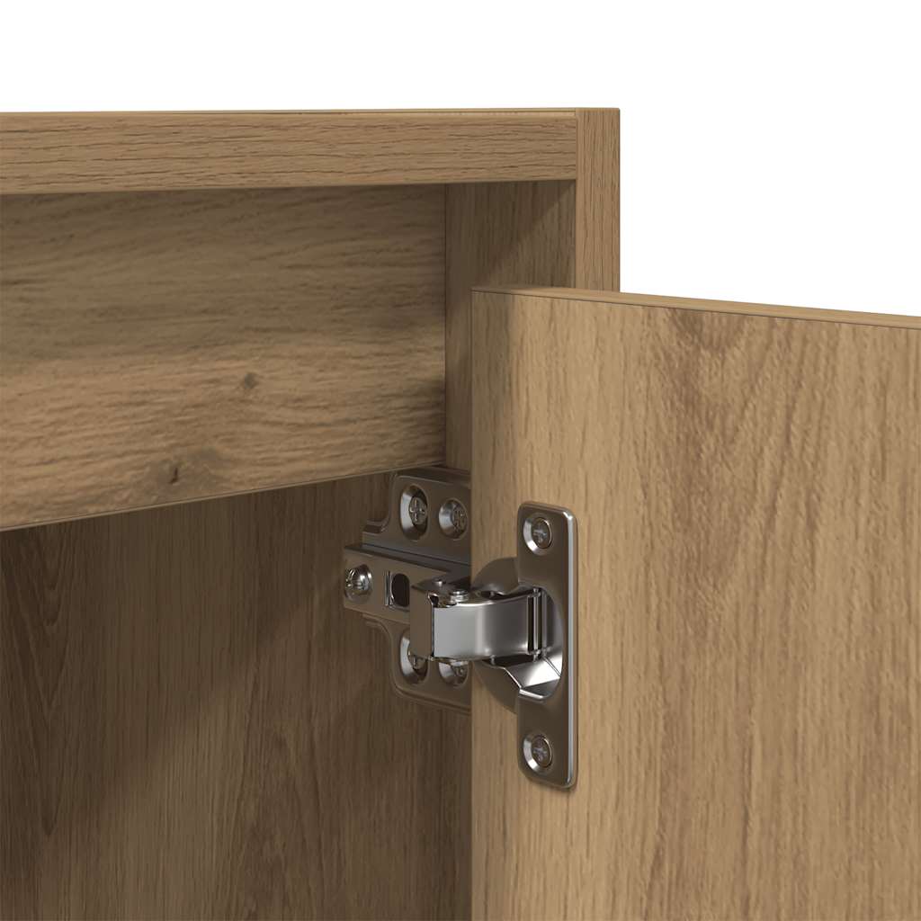 vidaXL Szafka nocna ścienna Artisan Oak 38x34x40 cm