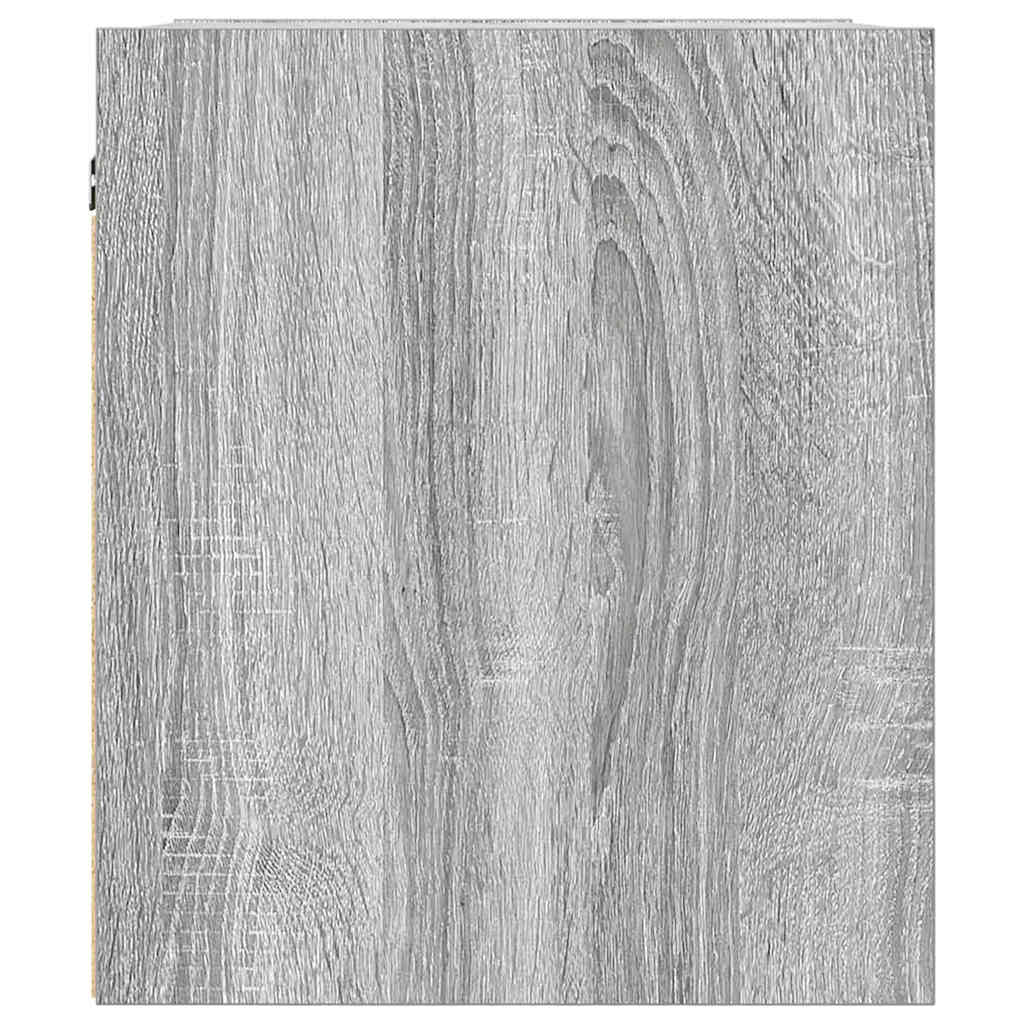 vidaXL Szafka nocna wisząca Szara Sonoma 38x34x40 cm