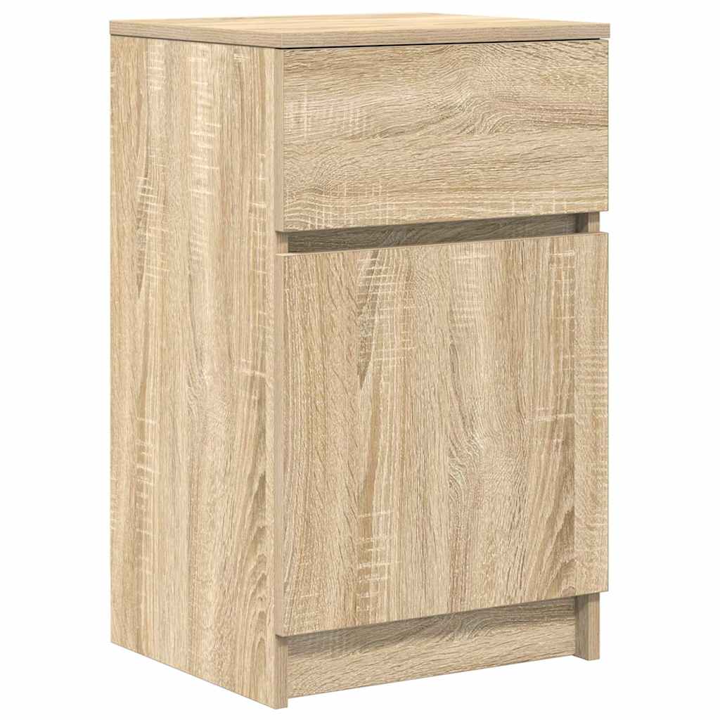 vidaXL Szafka nocna Sonoma Oak 39x35x65 cm Drewno klejone