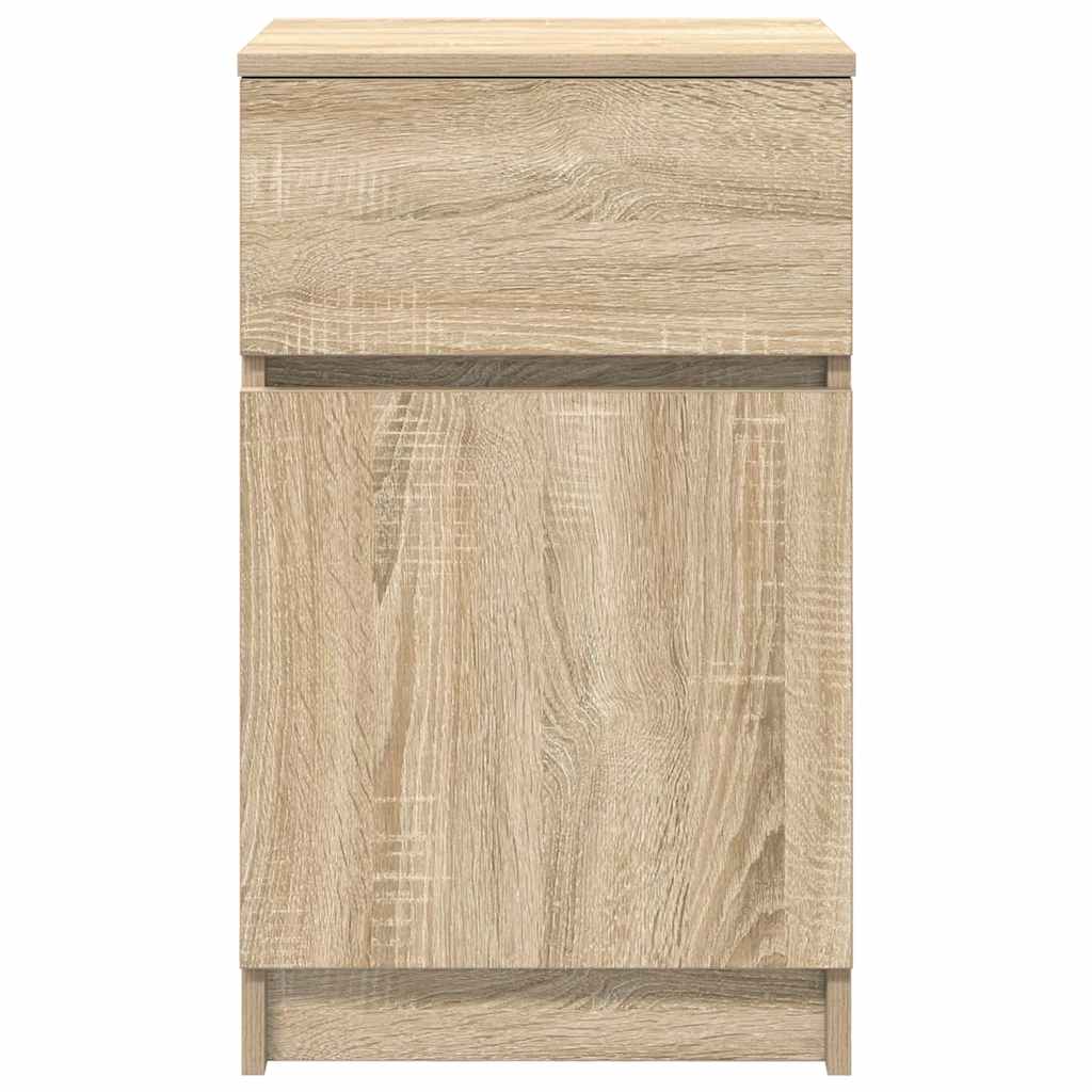 vidaXL Szafka nocna Sonoma Oak 39x35x65 cm Drewno klejone