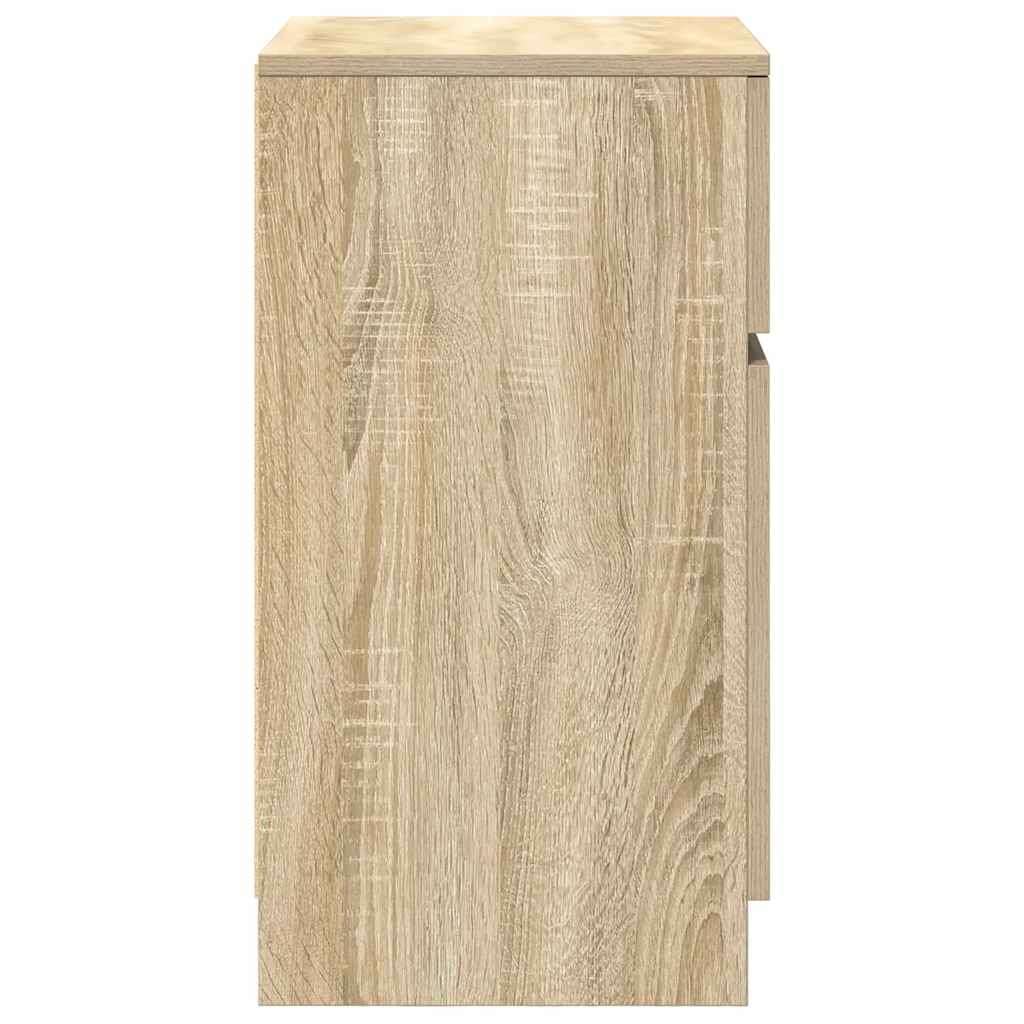 vidaXL Szafka nocna Sonoma Oak 39x35x65 cm Drewno klejone