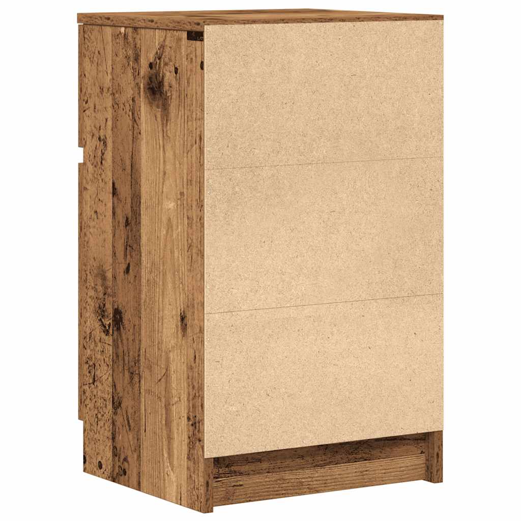 vidaXL Szafka nocna Stare drewno 39x35x65 cm Drewno klejone