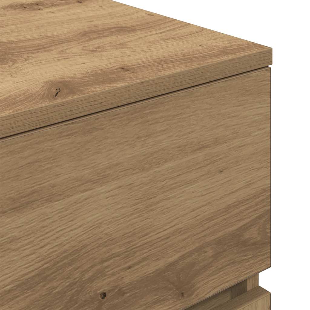 vidaXL Szafka nocna Artisan Oak 39x35x65 cm Drewno klejone