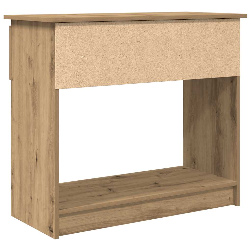 vidaXL Konsola ze Szufladami Artisan Oak 85,5x38,5x74,5 cm