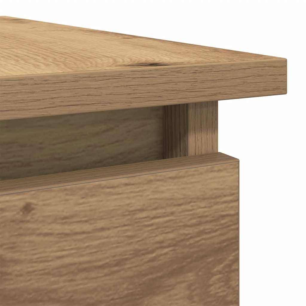 vidaXL Konsola ze Szufladami Artisan Oak 85,5x38,5x74,5 cm