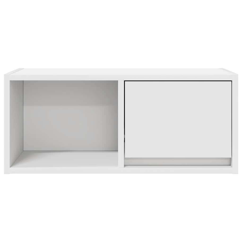 vidaXL Szafki RTV 2 szt. Białe 60x31x25,5 cm Drewno klejone