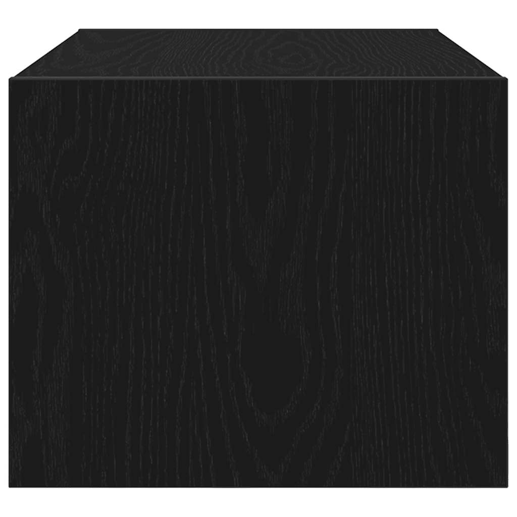 vidaXL Szafki RTV 2 szt. Dąb czarny 60x31x25,5 cm Drewno klejone