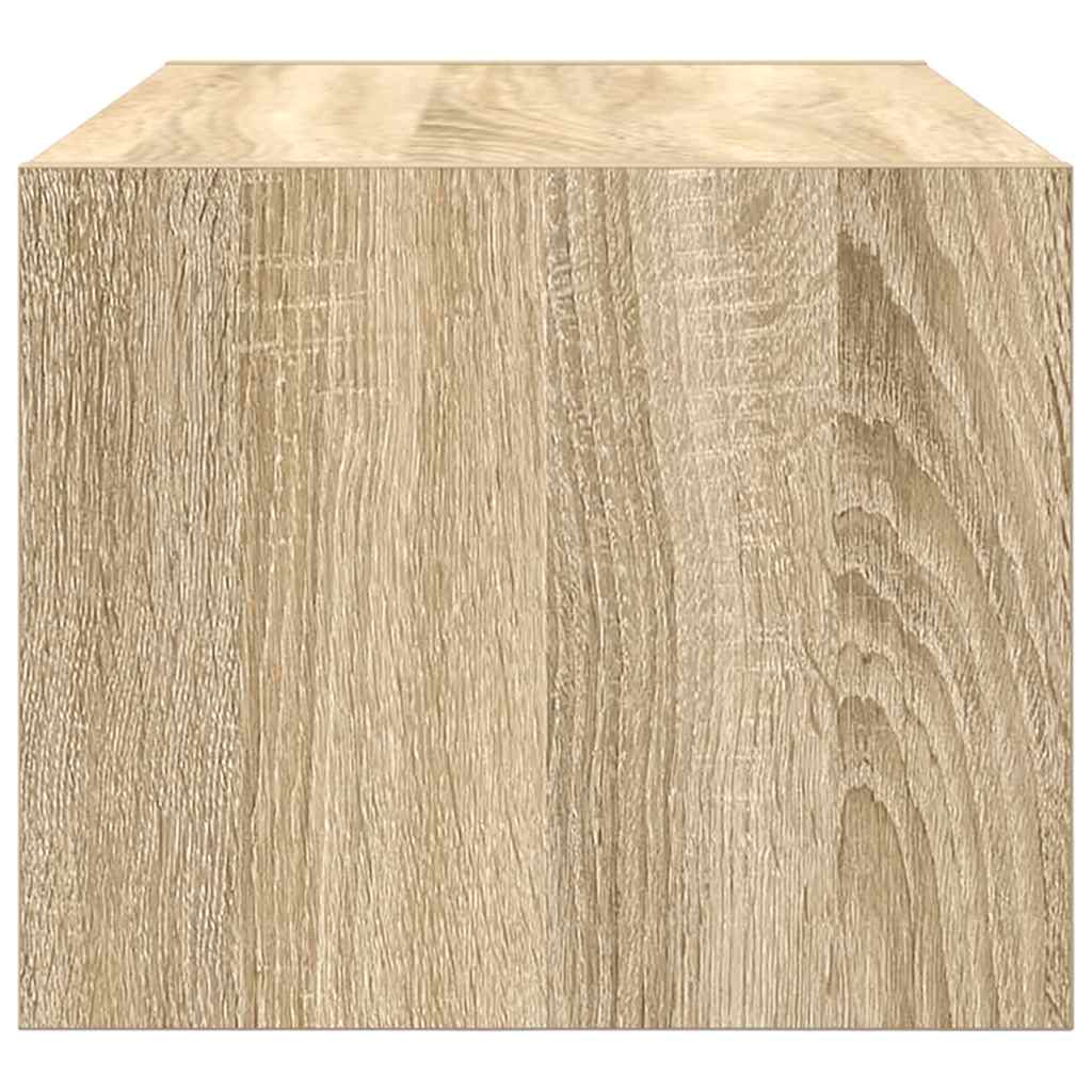 vidaXL Szafka RTV Sonoma Oak 60x31x25,5 cm Drewno klejone