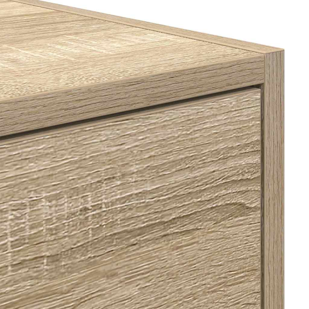 vidaXL Szafka RTV Sonoma Oak 60x31x25,5 cm Drewno klejone