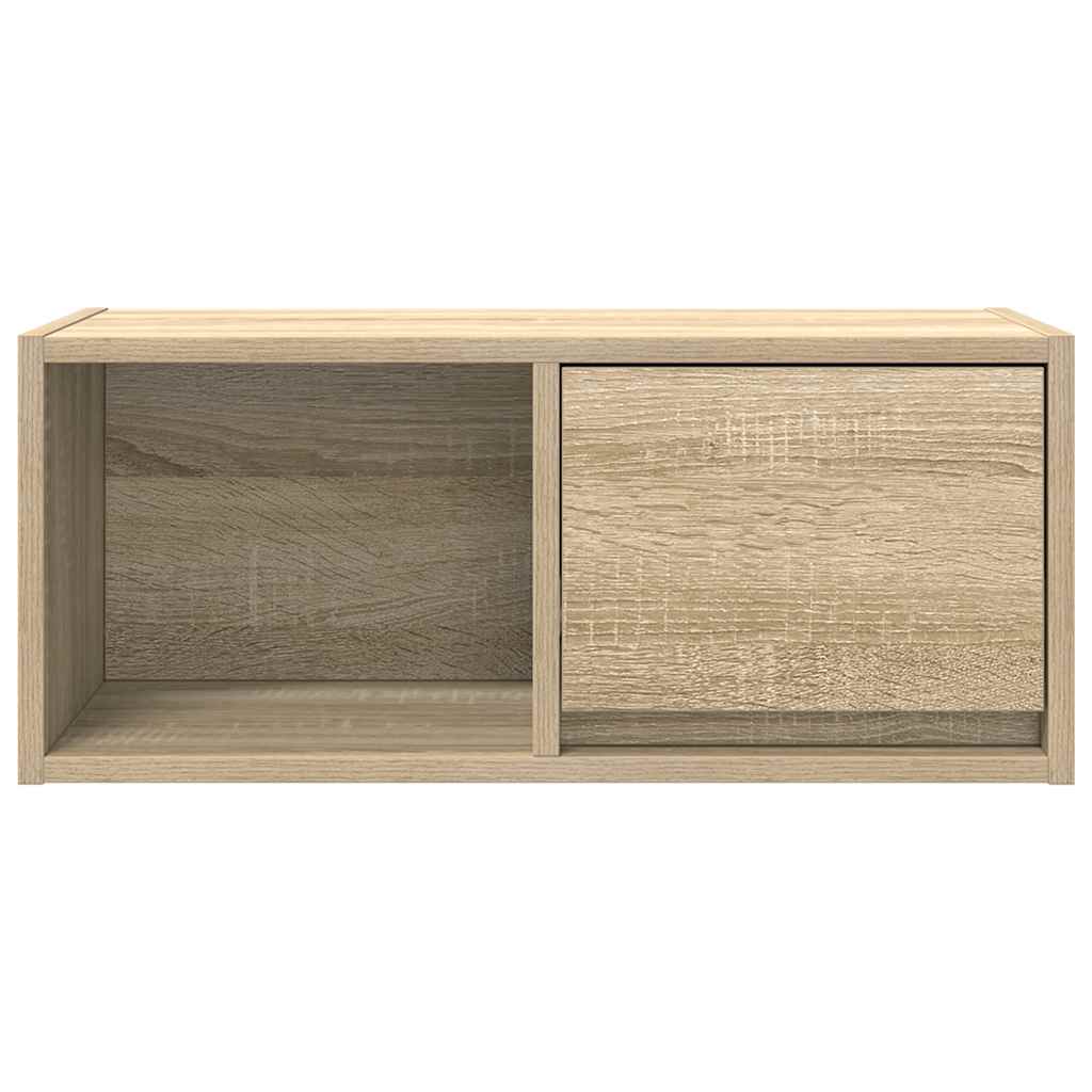 vidaXL Szafki RTV 2 szt. Dąb Sonoma 60x31x25,5 cm Drewno klejone