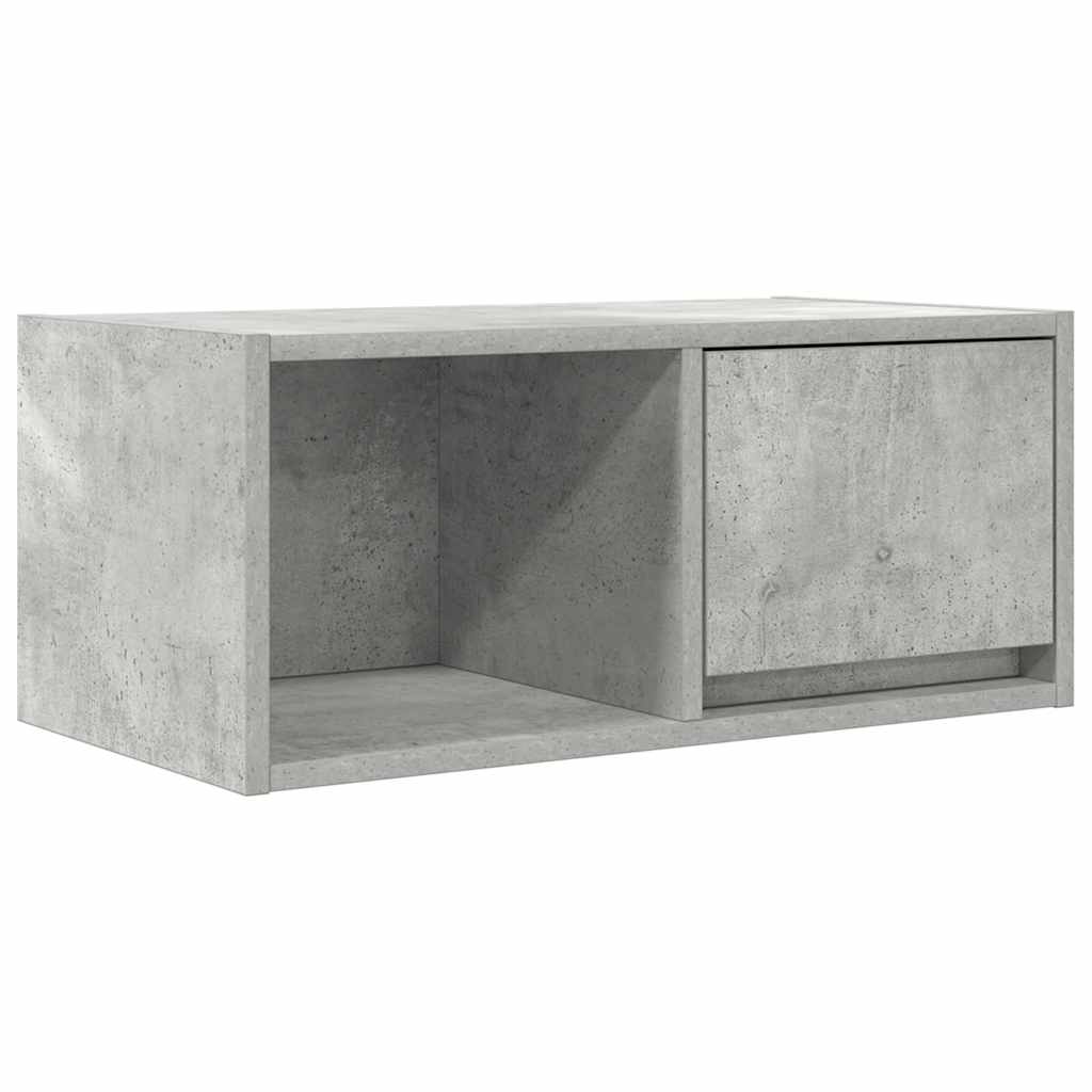 vidaXL Szafki RTV 2 szt. Beton Szary 60x31x25,5 cm Drewno klejone