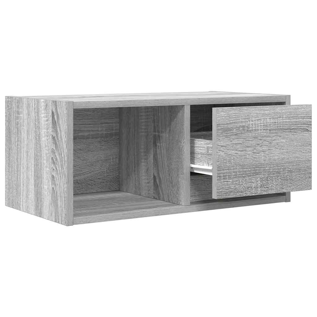 vidaXL Szafka RTV Szara Sonoma 60x31x25,5 cm Drewno klejone