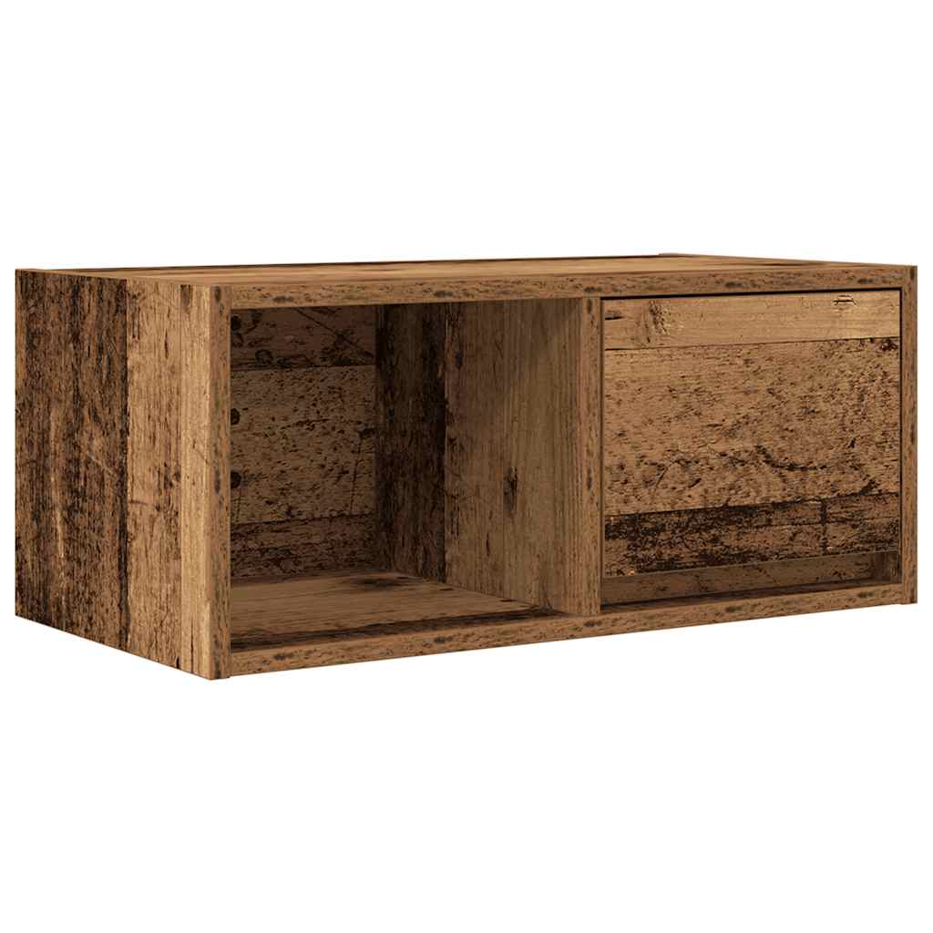 vidaXL Szafka RTV Stare drewno 60x31x25,5 cm Drewno klejone