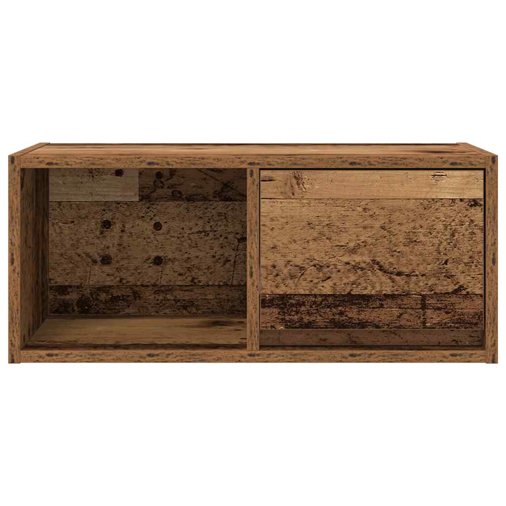 vidaXL Szafka RTV Stare drewno 60x31x25,5 cm Drewno klejone