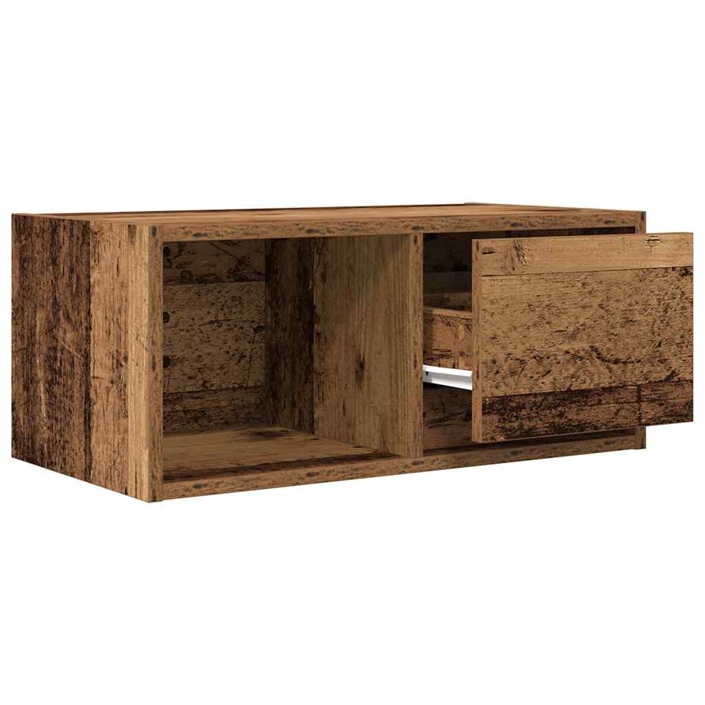 vidaXL Szafki RTV 2 szt. Stare drewno 60x31x25,5 cm Drewno klejone