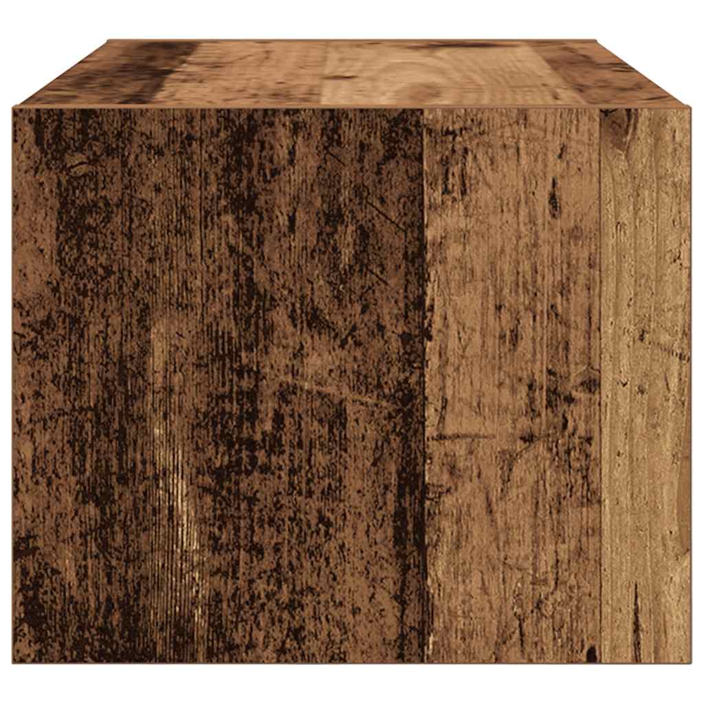 vidaXL Szafki RTV 2 szt. Stare drewno 60x31x25,5 cm Drewno klejone