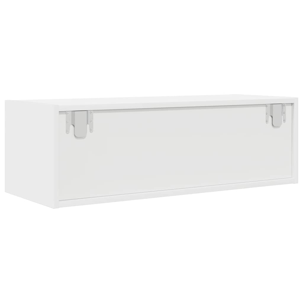 vidaXL Szafki pod TV 2 szt. Białe 80x31x25,5 cm Drewno klejone