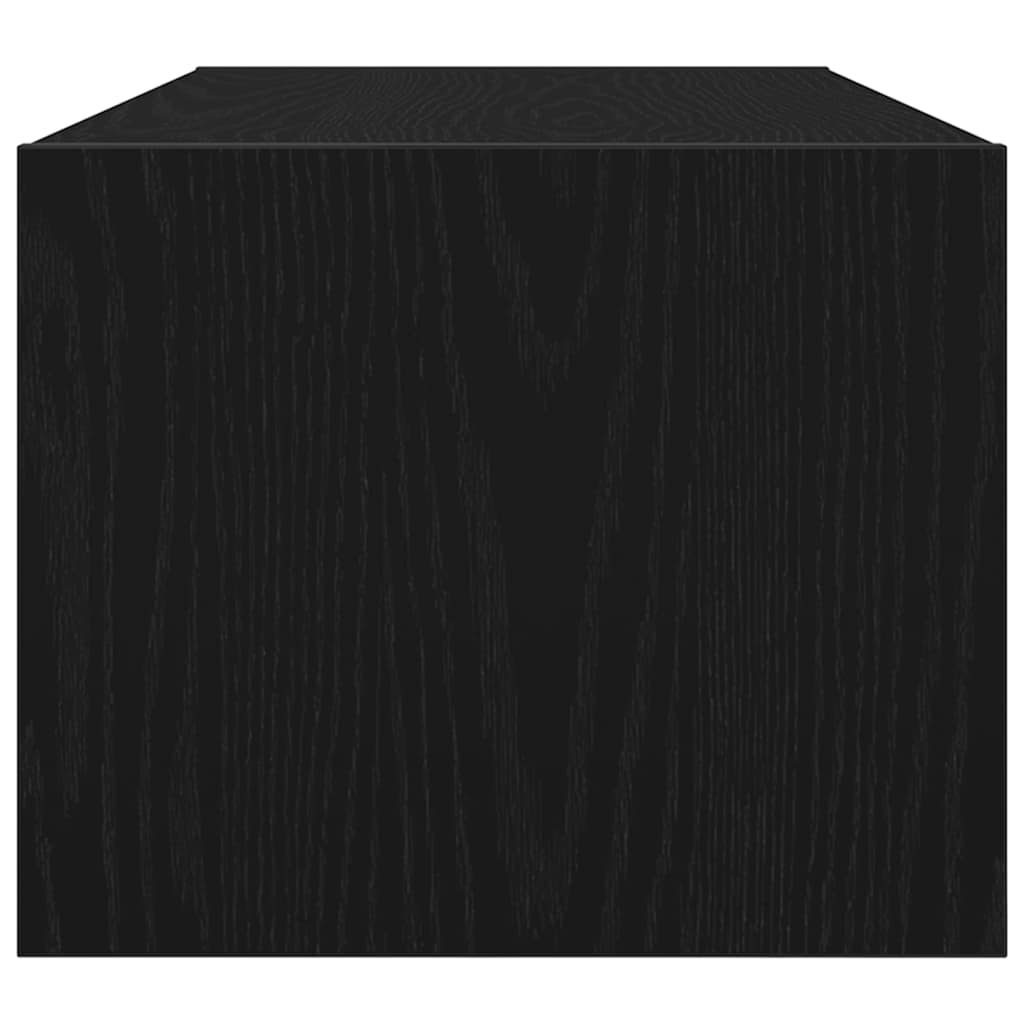 vidaXL Szafki RTV 2 szt. Dąb czarny 80x31x25,5 cm Drewno klejone