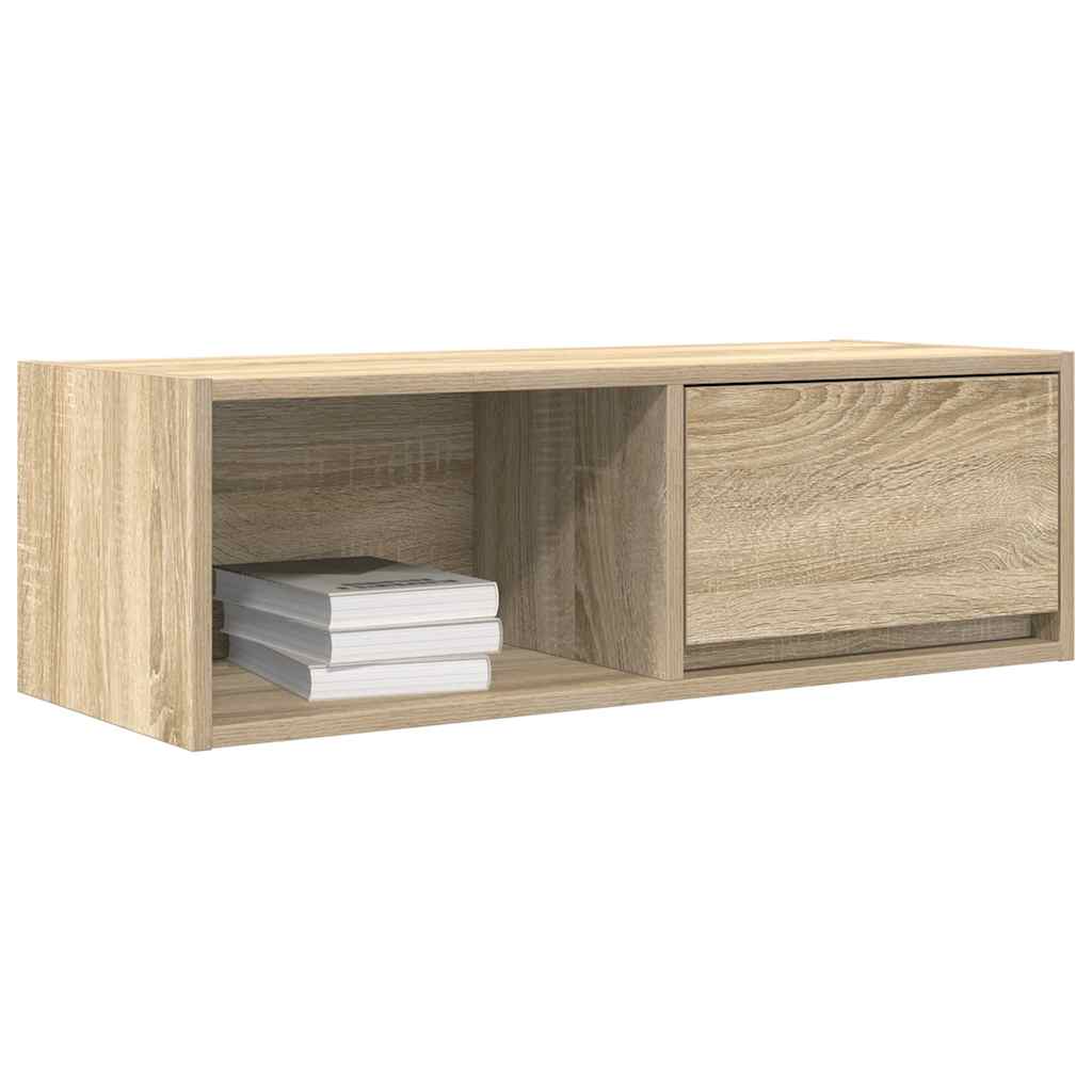 vidaXL Szafki RTV 2 szt. Dąb Sonoma 80x31x25,5 cm Drewno klejone