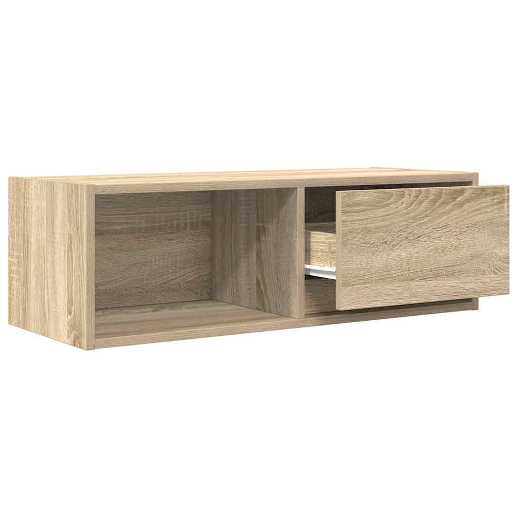 vidaXL Szafki RTV 2 szt. Dąb Sonoma 80x31x25,5 cm Drewno klejone