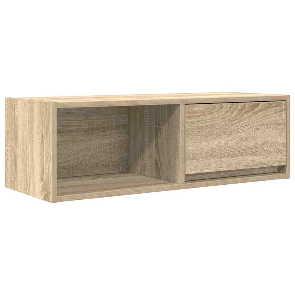 vidaXL Szafki RTV 2 szt. Dąb Sonoma 80x31x25,5 cm Drewno klejone
