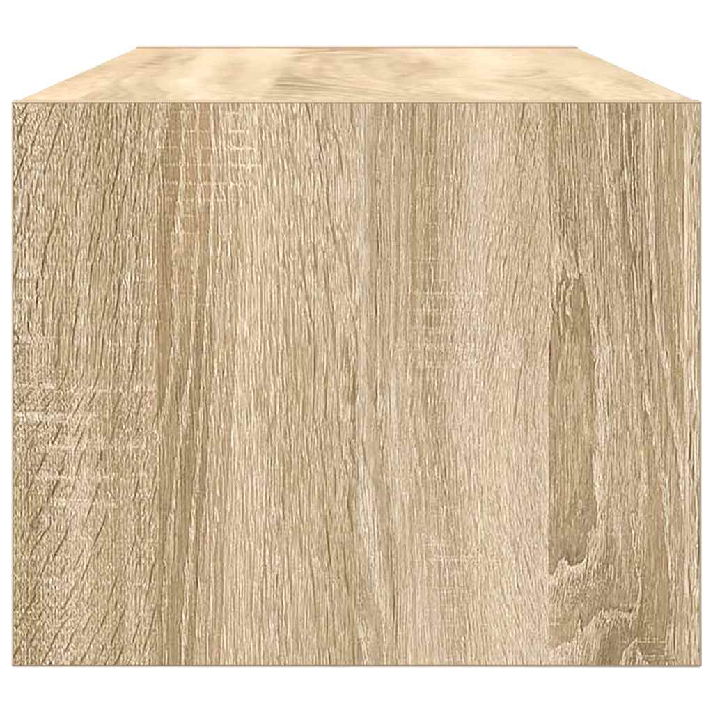 vidaXL Szafki RTV 2 szt. Dąb Sonoma 80x31x25,5 cm Drewno klejone