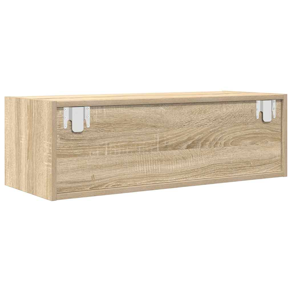 vidaXL Szafki RTV 2 szt. Dąb Sonoma 80x31x25,5 cm Drewno klejone