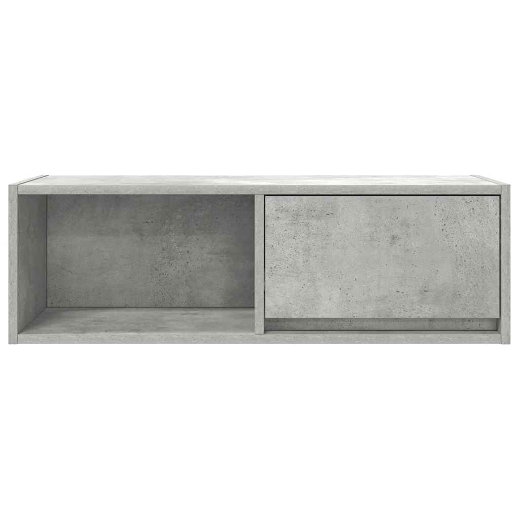 vidaXL Szafka RTV Betonowa Szara 80x31x25,5 cm Drewno klejone