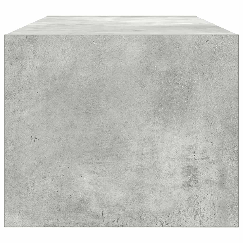 vidaXL Szafka RTV Betonowa Szara 80x31x25,5 cm Drewno klejone