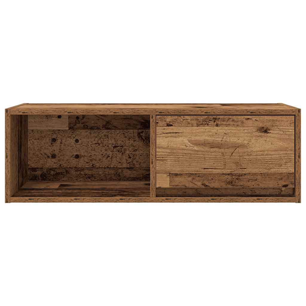 vidaXL Szafki RTV 2 szt. Stare drewno 80x31x25,5 cm Drewno klejone