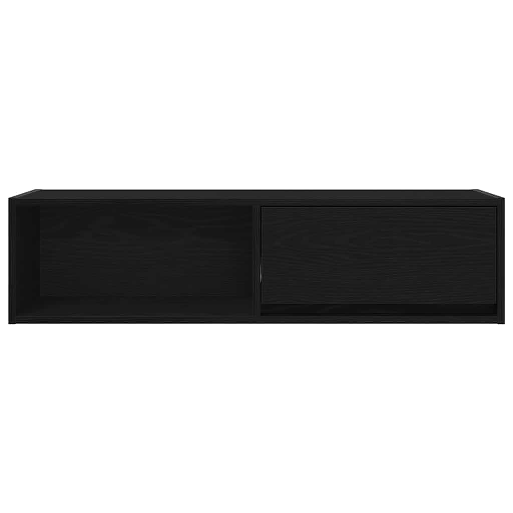 vidaXL Szafki RTV 2 szt. Dąb czarny 100x31x25,5 cm Drewno klejone